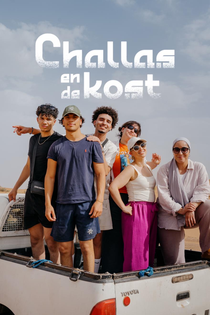 Poster 'Challas en de kost'